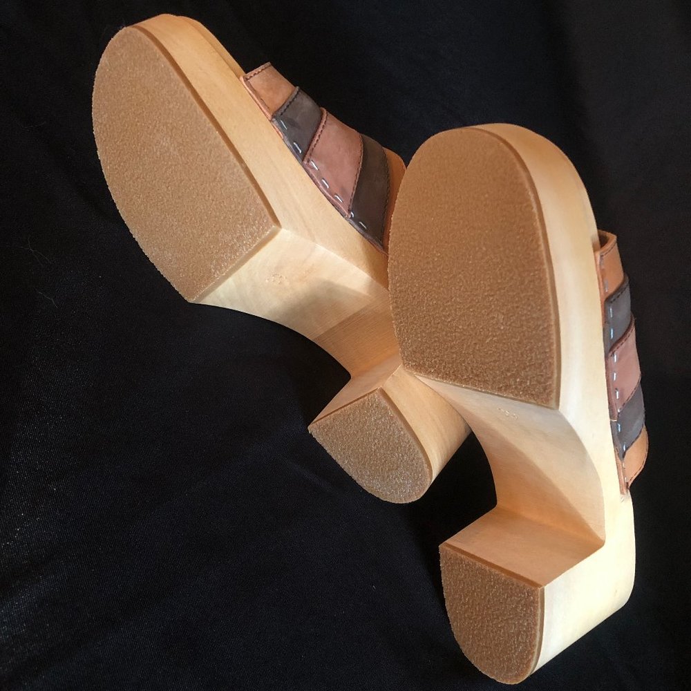 NWOB Swedish Hasbeens Anki Sandal Sz 39 - Picture 9 of 13